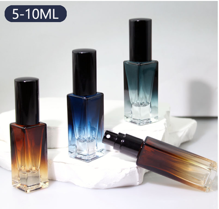 5–10ml Gradient Glass Perfume Spray Bottle